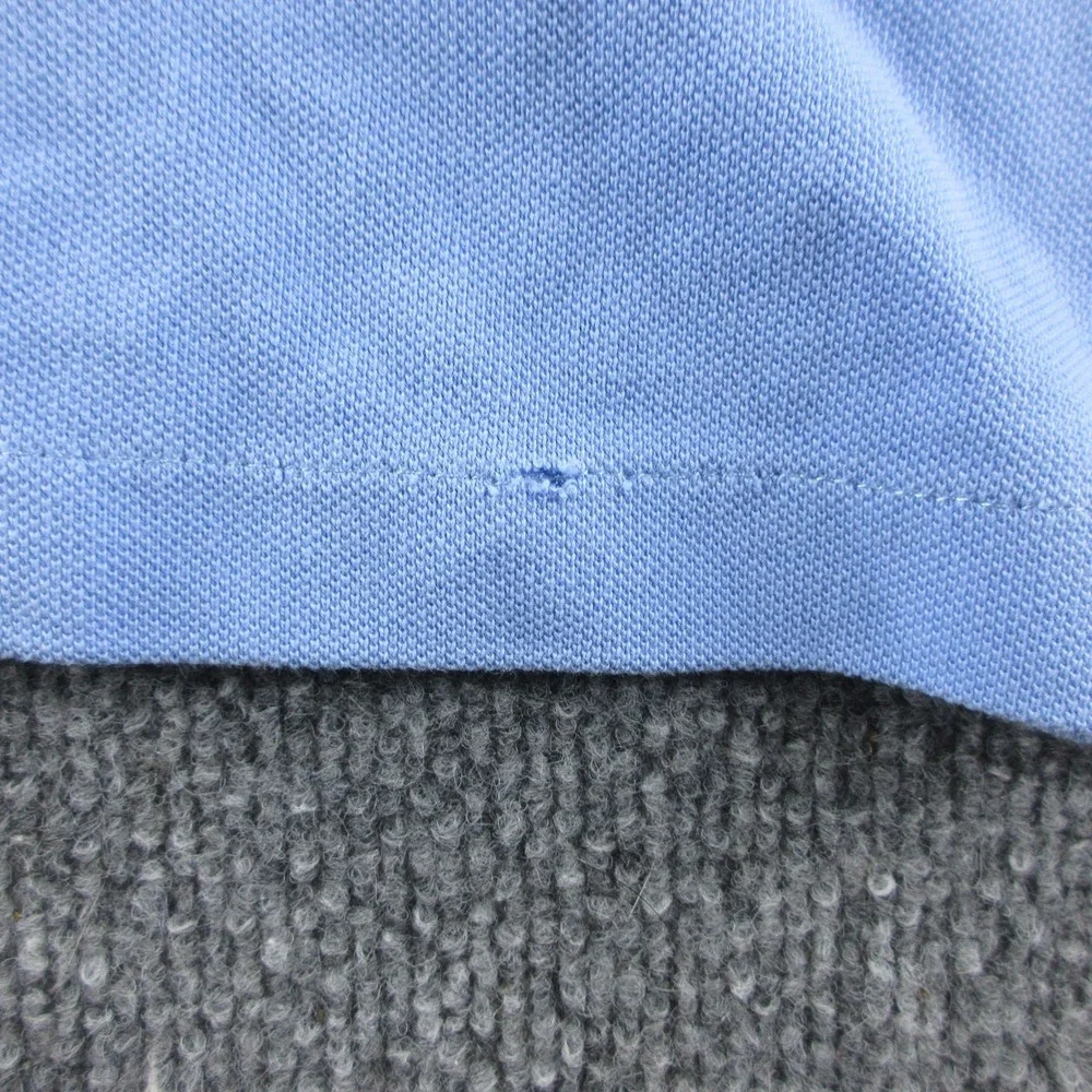 Polo Ralph Lauren Polo Shirt Mens L Blue Short Sleeve Classic Fit Cotton Logo